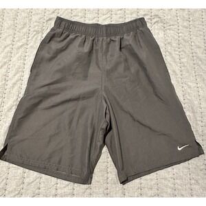 Nike Boys Swim‎ Trunks Gray XL  Soft Mesh Lined